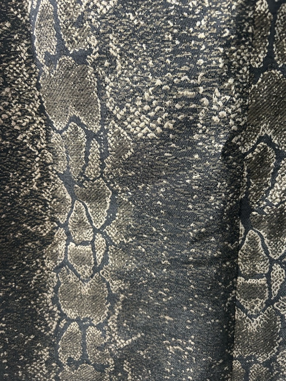 Ann Taylor Snake Print Pencil Skirt - Picture 3 of 5